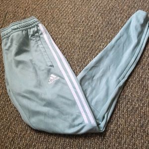 Adidas Pale Green Soccer Pants